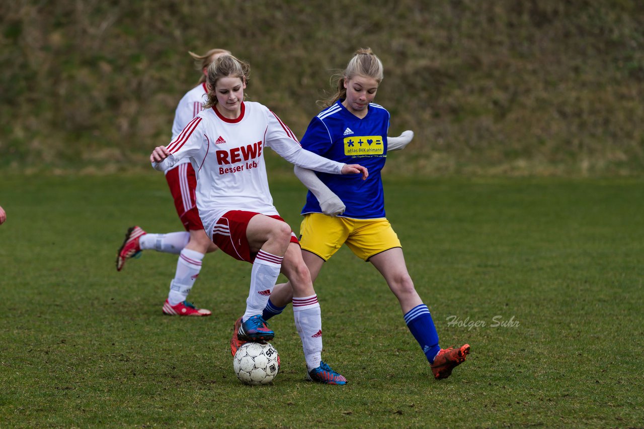 Bild 102 - B-Juniorinnen Tus Tensfeld - TSV Gnutz o.W. : Ergebnis: 1:3